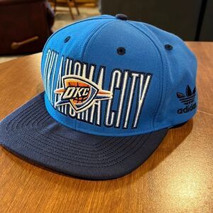 Oklahoma thunder Adidas hat.